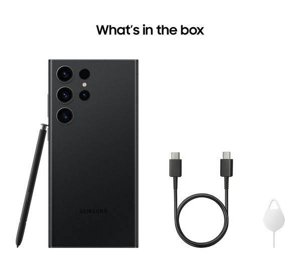 SAMSUNG Galaxy S23 Ultra - 256 GB, Phantom Black - Very Good