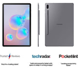 SAMSUNG Galaxy Tab S6 10.5” 4G Tablet - 128GB, Mountain Grey - Acceptable