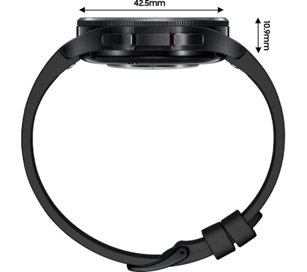 SAMSUNG Galaxy Watch6 Classic - Black, 43mm - Pristine