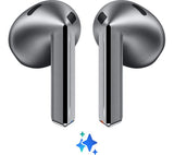 SAMSUNG Galaxy Buds3 Wireless Bluetooth Noise-Cancelling Earbuds - Silver - Pristine