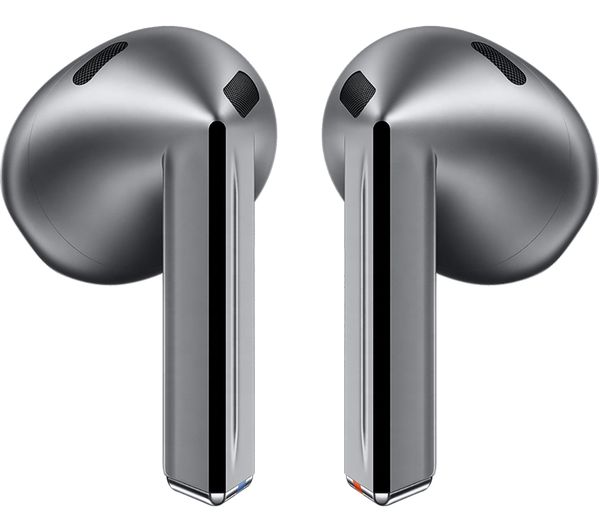 SAMSUNG Galaxy Buds3 Wireless Bluetooth Noise-Cancelling Earbuds - Silver - Pristine