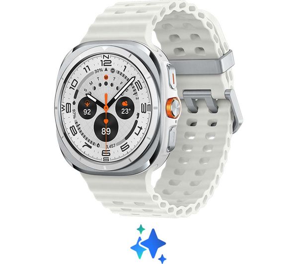 SAMSUNG Galaxy Watch Ultra with Bixby - Titanium White, 47 mm - Pristine