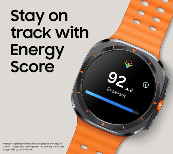 SAMSUNG Galaxy Watch Ultra with Bixby - Titanium White, 47 mm - Pristine