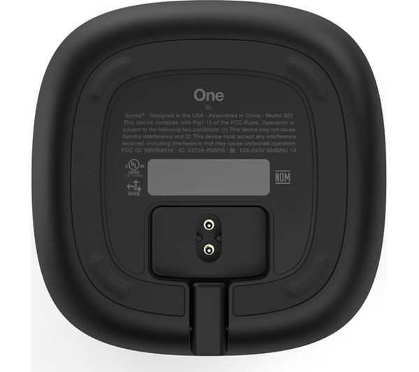 SONOS One SL Wireless Multi-room Speaker - Black - Very Good