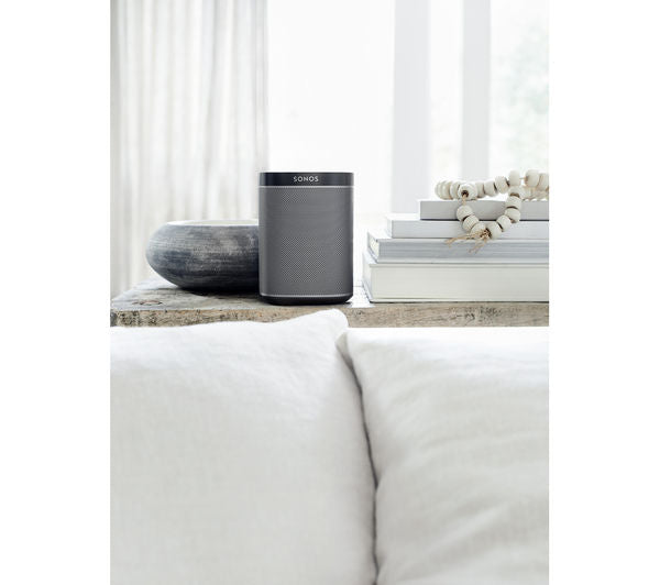 SONOS PLAY:1 Wireless Smart Sound Multi-Room Speaker - Black - Very Good