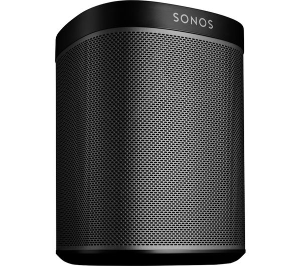 SONOS PLAY:1 Wireless Smart Sound Multi-Room Speaker - Black - Very Good