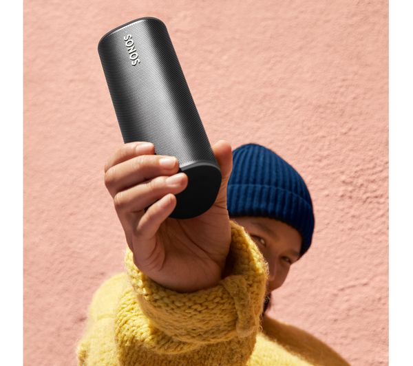 SONOS Roam Portable Wireless Multi-room Speaker with Google Assistant & Amazon Alexa - Lunar White - Very Good