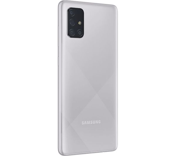 SAMSUNG Galaxy A71 - 128 GB, Silver - Good
