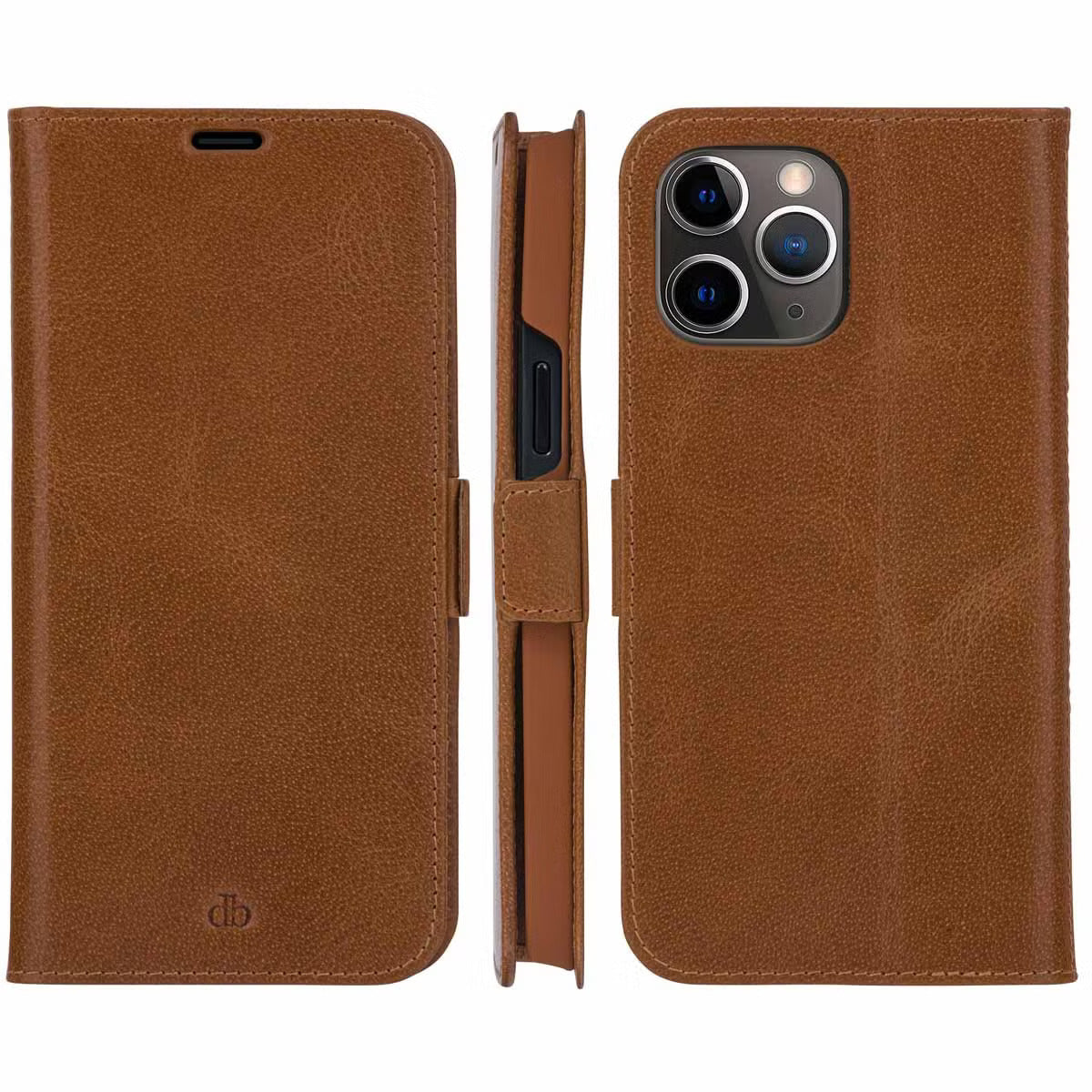 dbramante1928 Copenhagen Flip Case for iPhone 13 Pro Max - Brown