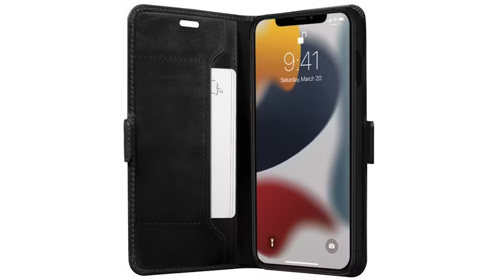 dbramante1928 Copenhagen Slim Wallet Case for iPhone 13 Pro - Black