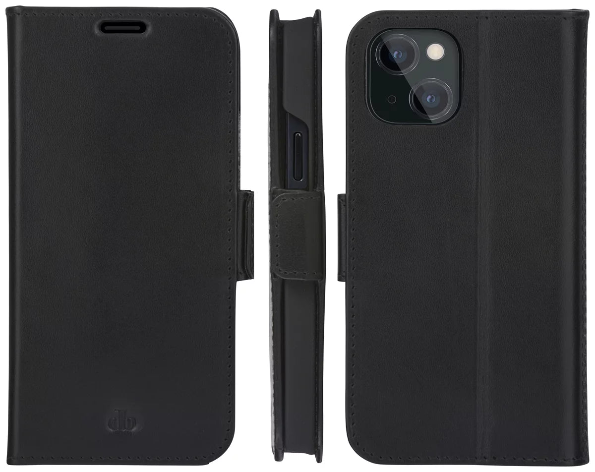 dbramante1928 Copenhagen Slim, iPhone 13 - Wallet Case, Black