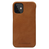 dbramante1928 Lynge Leather Wallet Case Magnetic Flip Cover for iPhone 12 Mini Tan