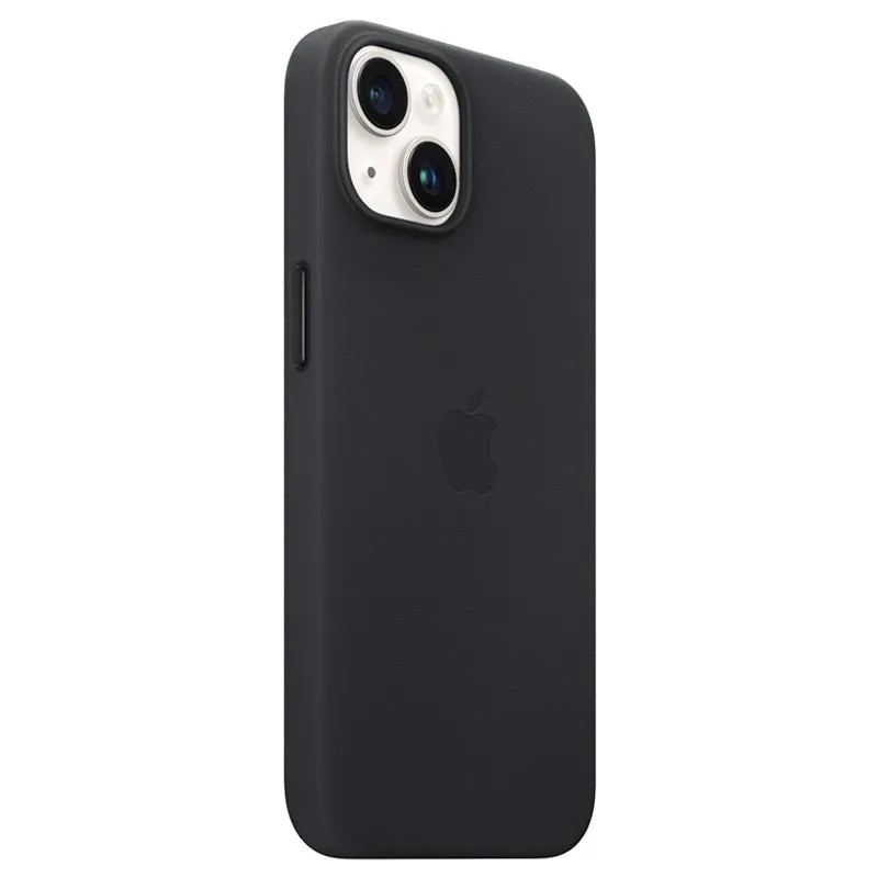 APPLE iPhone 14 Plus Leather Case with MagSafe - Midnight