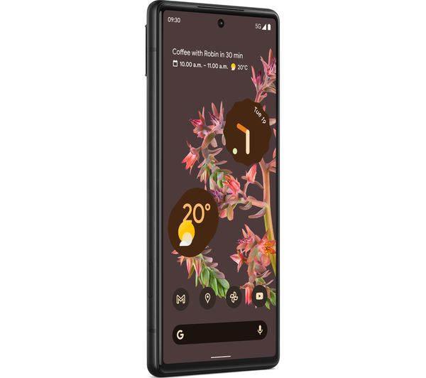 GOOGLE Pixel 6 - 128 GB, Stormy Black - Acceptable (SCREEN POOR)