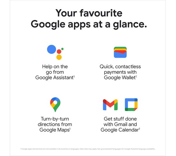 GOOGLE Pixel Watch 4G with Google Assistant - Black - Good