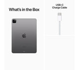 Apple iPad Pro 12.9" 6th Gen 128GB Wi-Fi + 5G Unlocked Space Grey Pristine