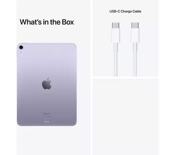 APPLE 10.9" iPad Air 5 Wi-Fi (2022) - 256 GB, Purple Pristine Condition