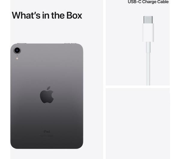 APPLE 8.3" iPad mini (2021) Wi-Fi - 256 GB Space Grey Acceptable