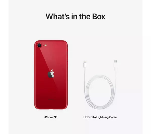APPLE iPhone SE (2022) - 64 GB, Red Unlocked Acceptable