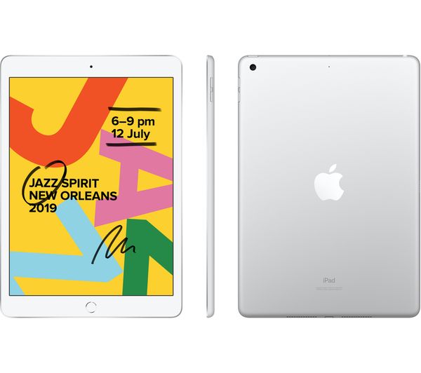 APPLE iPad 7th Gen 10.2" (2019) - 32 GB, Silver - Good