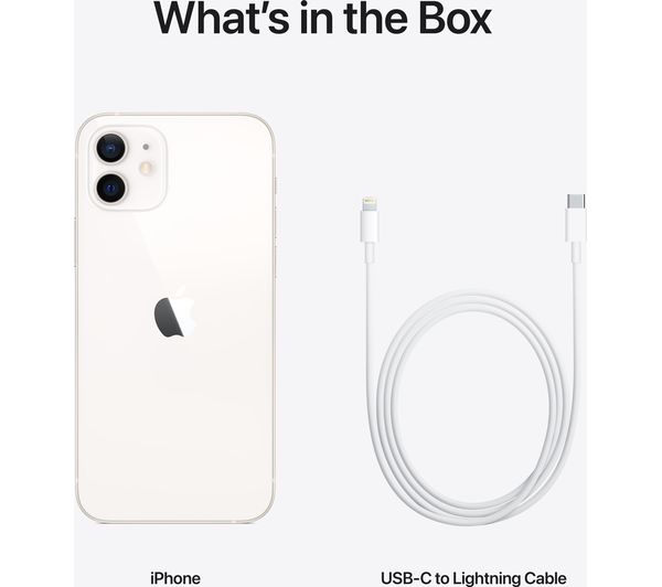 Apple iPhone 12 64GB White Unlocked Good