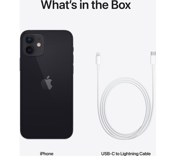 Apple iPhone 12 64GB Black Unlocked Good