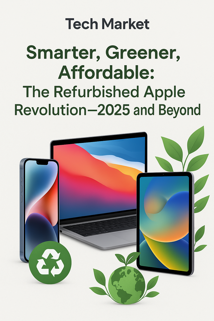 Smarter, Greener, Affordable: The Refurbished Apple Revolution—2025 and Beyond