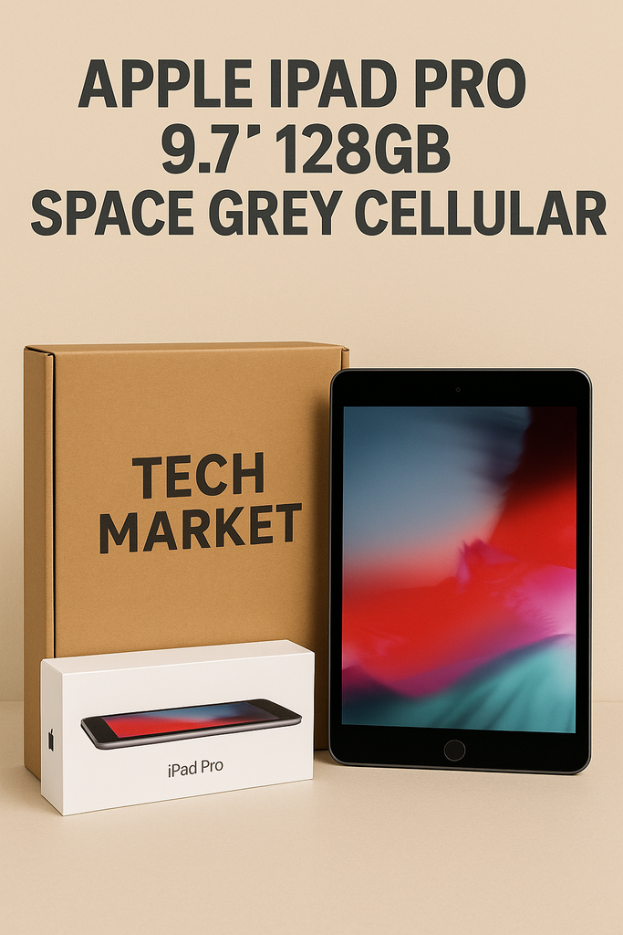 Apple iPad Pro 9.7" 128GB Space Grey Cellular – Power Meets Portability