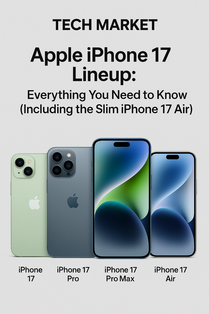 Apple iPhone 17 Lineup: Everything You Need to Know (Including the Slim iPhone 17 Air)