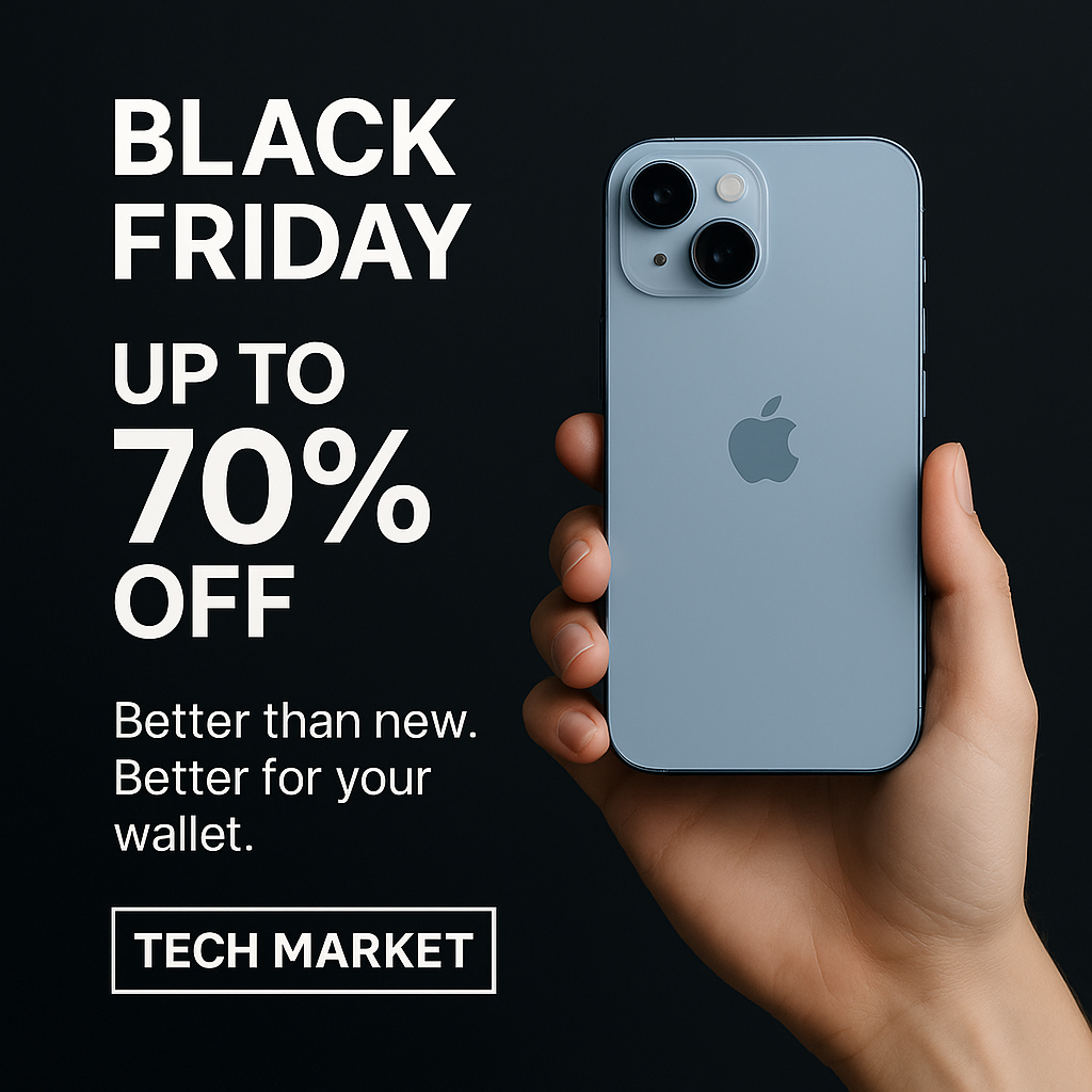 Best Black Friday Tech Deals 2025: Huge Savings on iPhones, iPads & MacBooks
