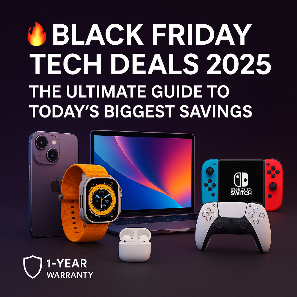 🔥 Black Friday Tech Deals 2025: The Ultimate Guide to Today’s Biggest Savings