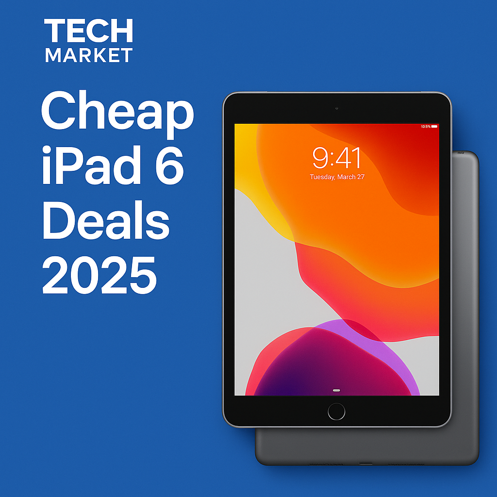 Cheap iPad 6 Deals 2025 – Buy iPad 6 Online with Warranty