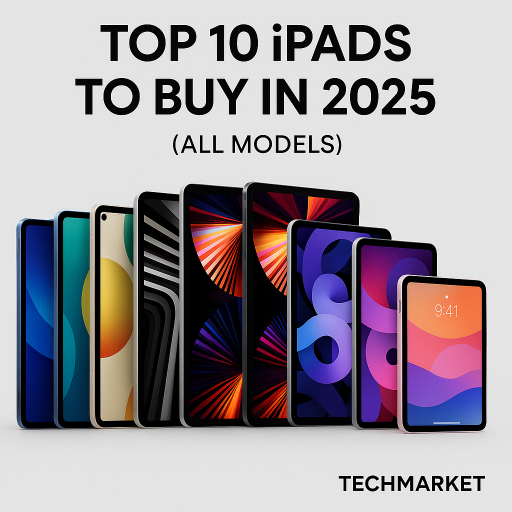 Top 10 iPads to Buy in 2025 (Every Model Ranked for Value, Performance & Price)