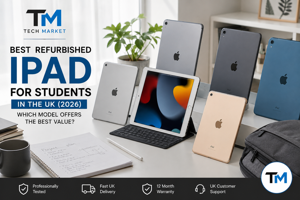 Best Refurbished iPad for Students in the UK (2026): Which Model Offers the Best Value?