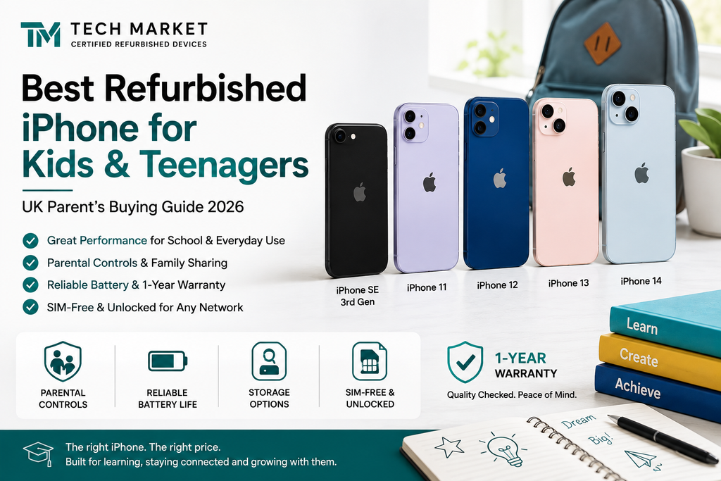 Best Refurbished iPhone for Kids and Teenagers in the UK (2026)
