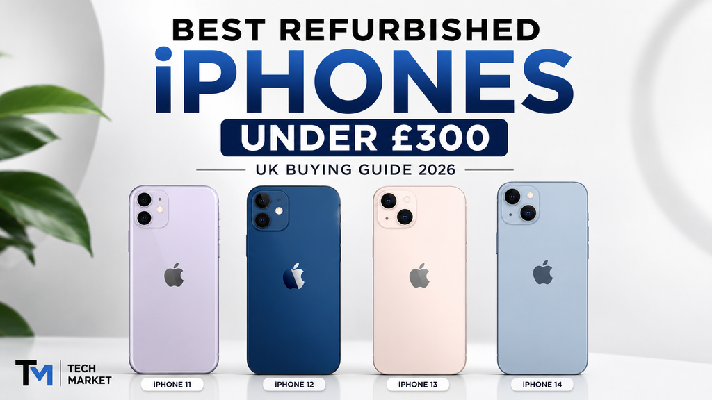 Best Refurbished iPhones Under £300 in the UK (2026): Which Should You Buy?