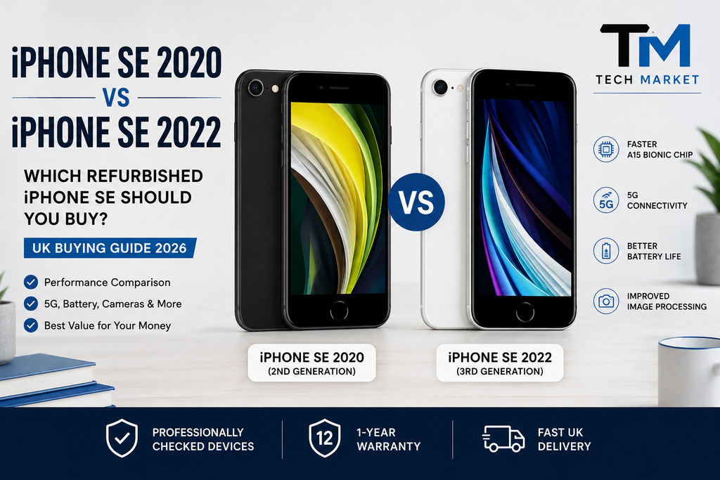 iPhone SE 2020 vs iPhone SE 2022: Which Refurbished iPhone SE Should You Buy in the UK?