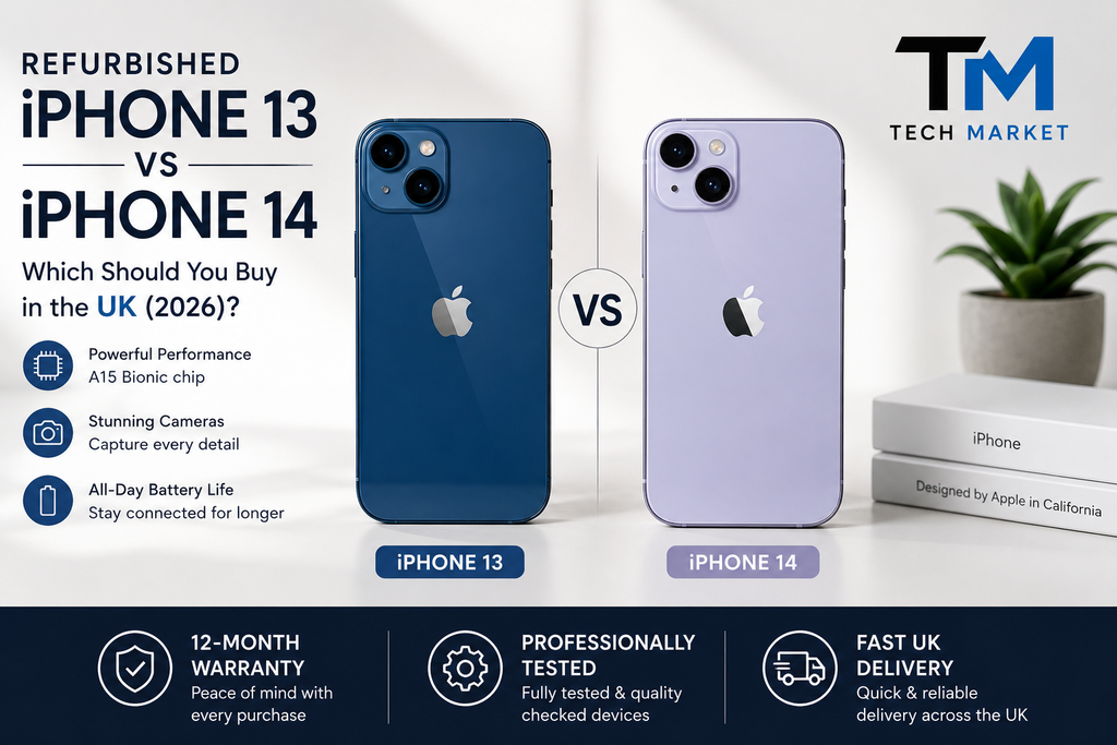 Refurbished iPhone 13 vs iPhone 14: Which Should You Buy in the UK (2026)?