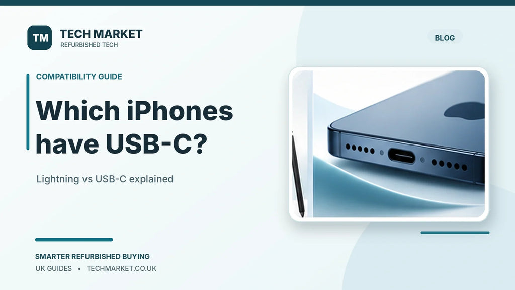 Which Refurbished iPhones Have USB-C? UK Compatibility Guide (2026)