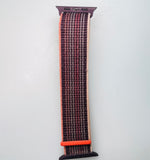 Apple 45mm Sports Loop Watch Band - Stripe Elderberry - One Size