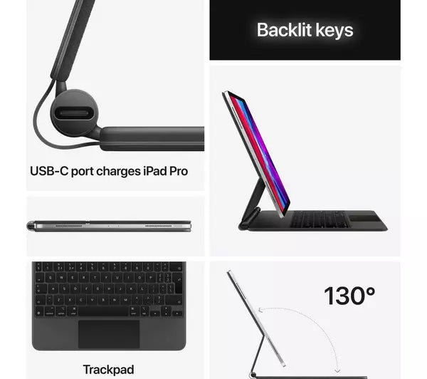 Apple Magic Keyboard 11″ – iPad Pro & Air – Black – Good – Tech Market Apple Magic Keyboard 11″ – iPad Pro & Air – Black – Good – Tech Market