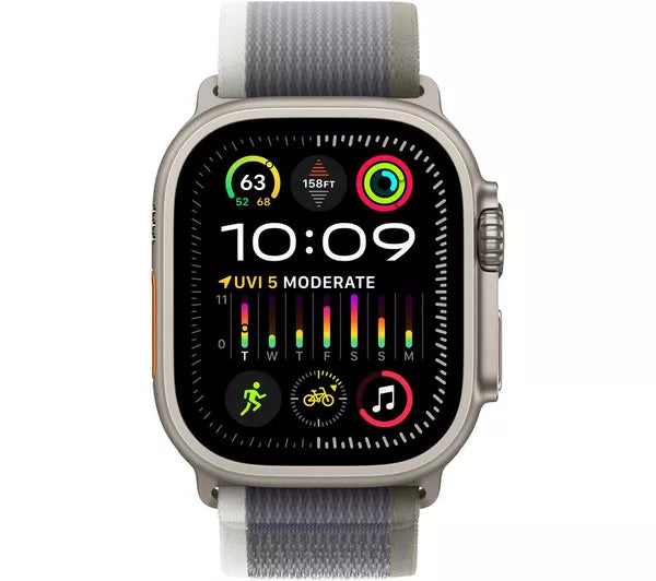 Apple Watch Ultra 2 GPS Cellular 49mm Titanium Case with Green Grey Tech Market