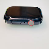 Apple Watch Series 7 Nike GPS+Cellular 45mm Midnight Good Condition REF#68909-C