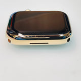Apple Watch Series 9 GPS + Cellular, 45mm Gold Stainless Steel Case with Sport Band Pristine Condition REF#69252