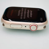 Apple Watch Series 7 GPS + Cellular 45mm Starlight Good Condition REF#69304