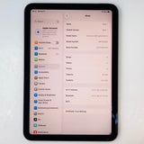 Apple iPad Mini 6 64GB Space Gray Wi-Fi (READ DESCRIPTION) REF#82573