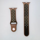 Apple 44mm Nike Sport Band – Olive Grey/Cargo Khaki – M/L Size for Apple Watch
