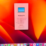 Apple MacBook Pro 15" 2017 i7 2.9GHz 16GB RAM 500GB SSD Storage Touch Bar Touch ID (READ DESCRIPTION) REF#67509-Z
