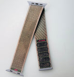 Apple 44mm Nike Sport Loop Watch Band - White/Black/Lime Blast - One Size