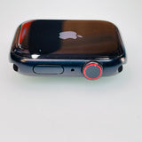 Apple Watch SE 2nd Gen GPS+Cellular Aluminium 44MM Midnight Good Condition REF#69384